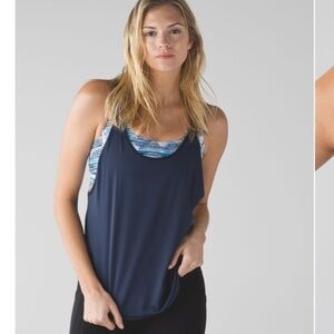 Lululemon ready to go twist tank size 4
